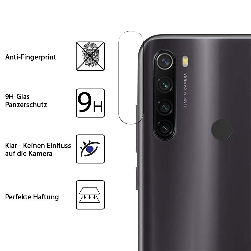 4in1 Glas Set für Xiaomi Redmi Note 8T