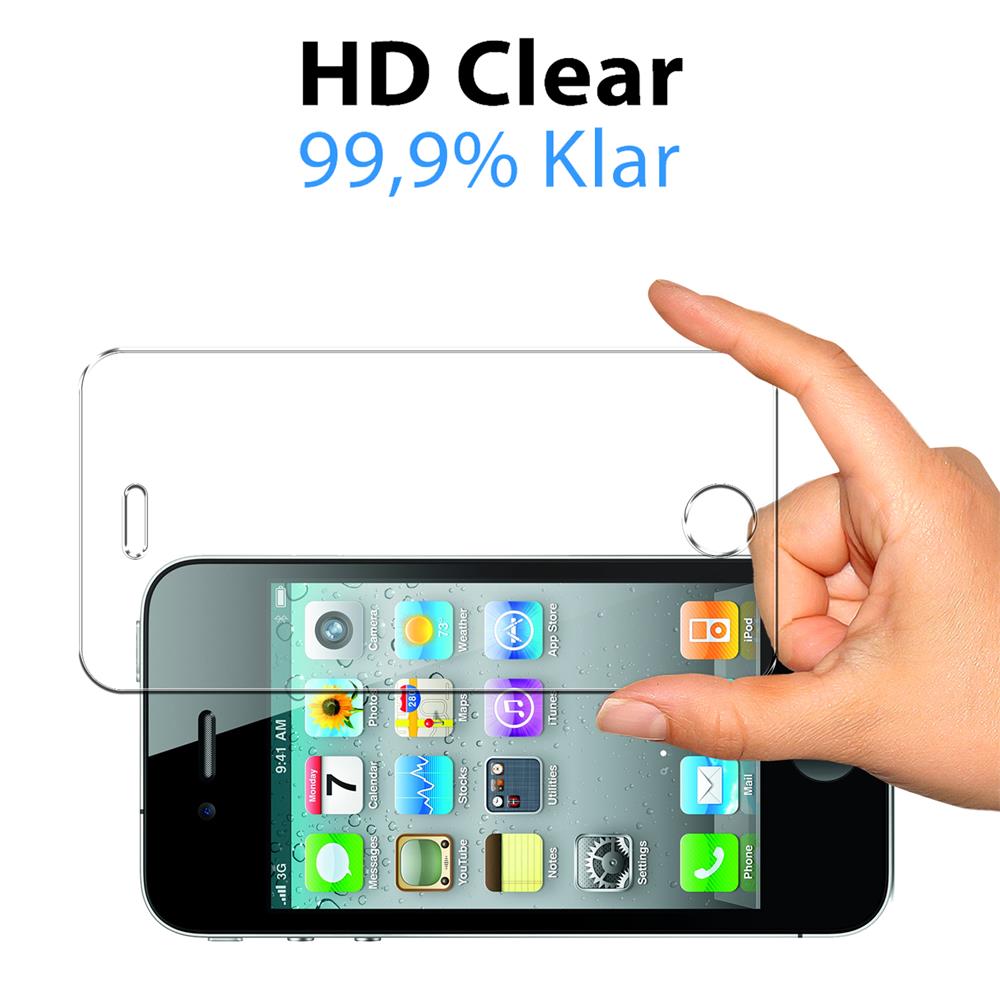 Glas 2in1 für Apple iPhone 4 / 4S