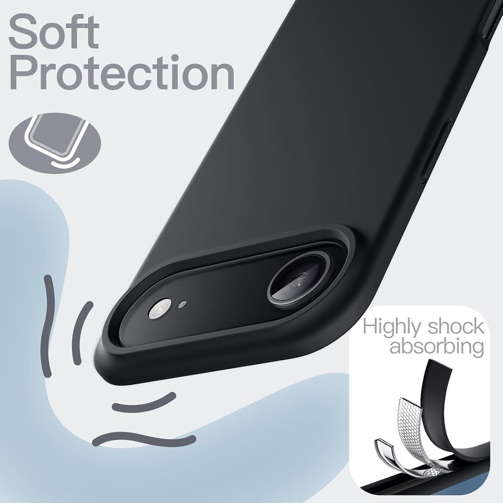 Classic TPU für Apple iPhone Air (2025) in Schwarz