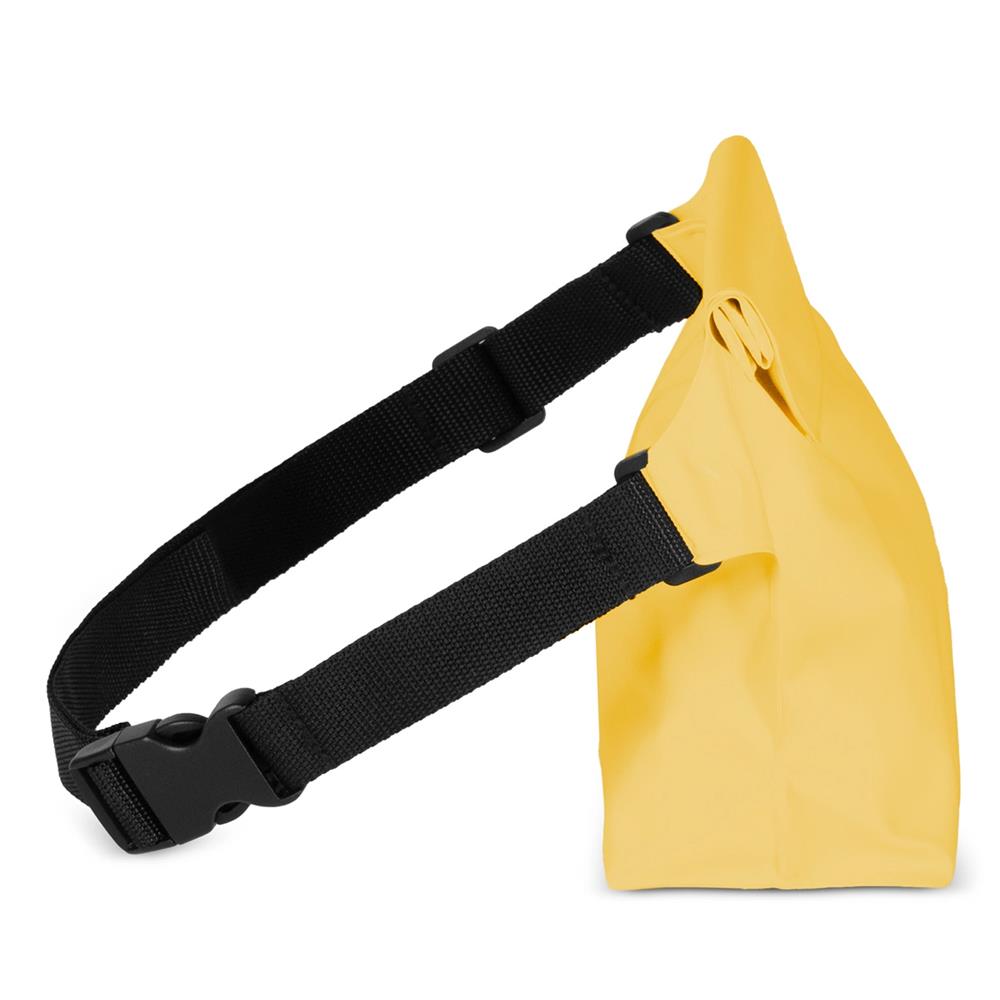 Wasserdichte PVC-Tasche / Hüfttasche in Gelb