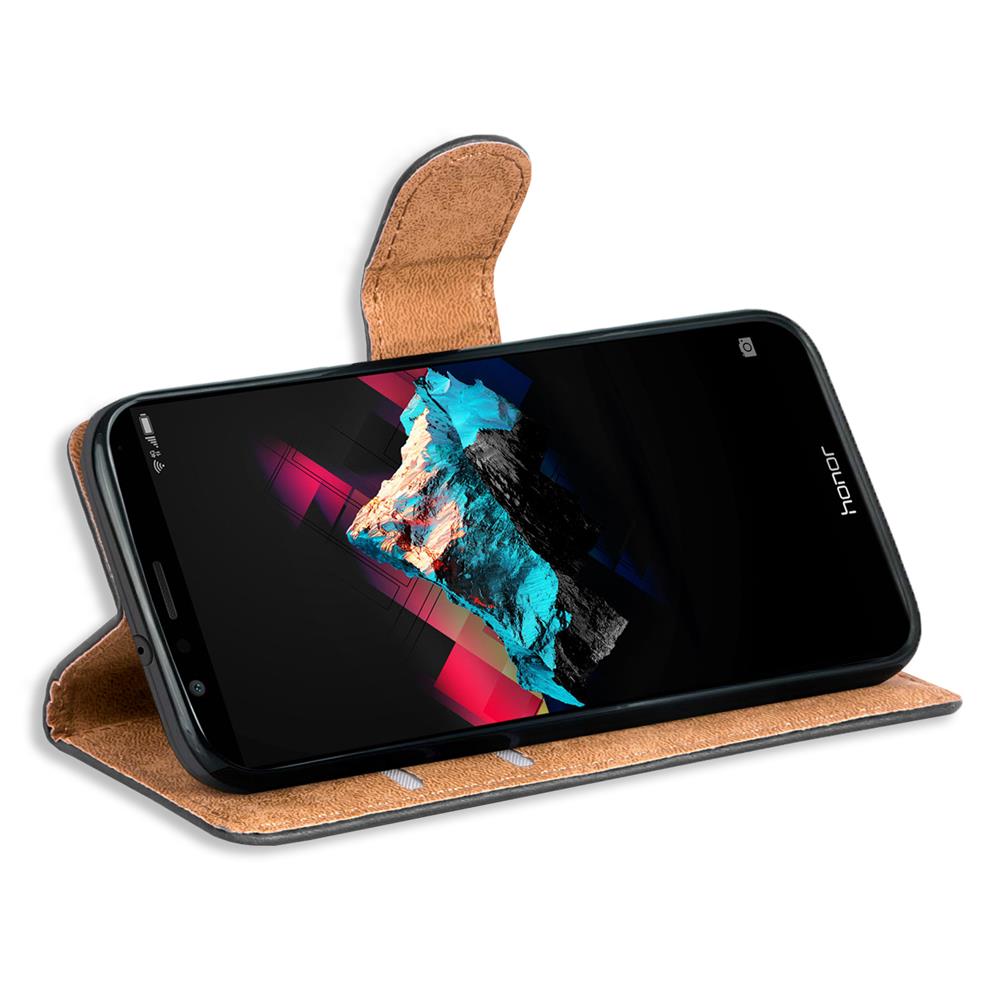 Basic Wallet für Honor 7x in Schwarz