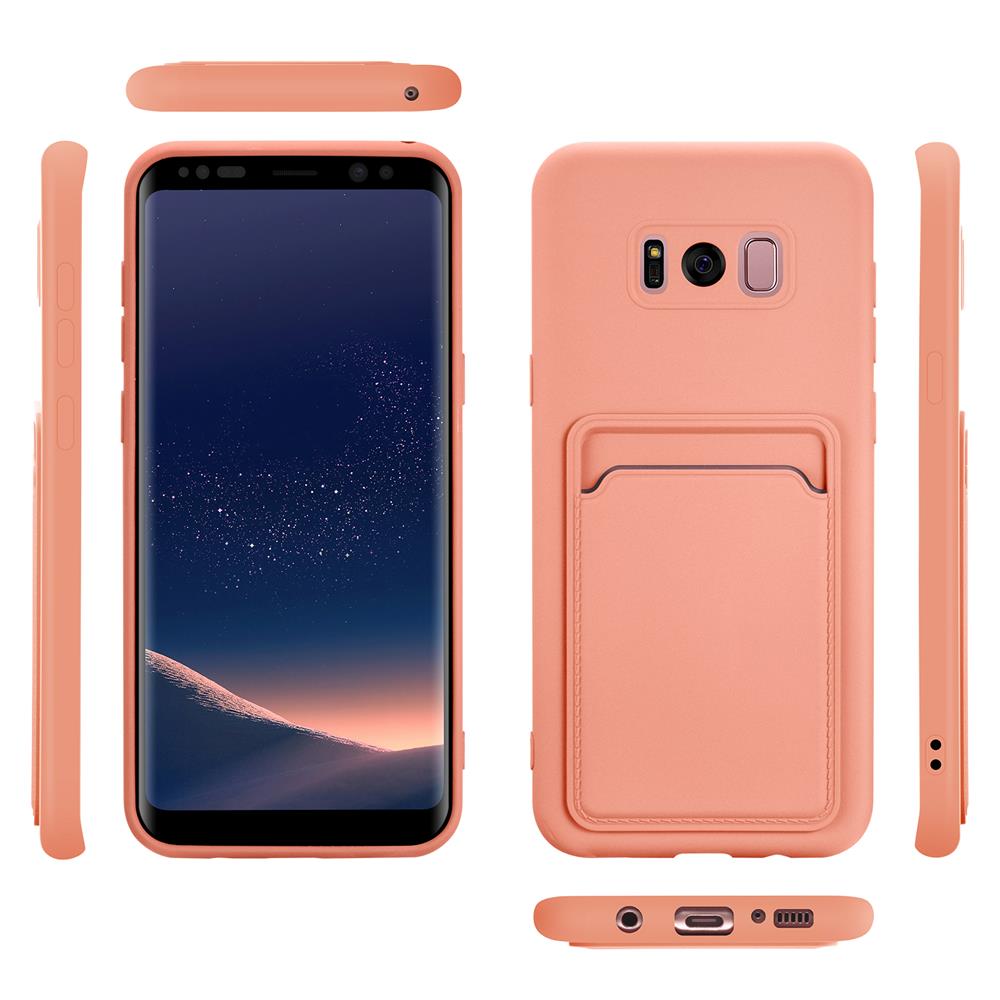 Card Case für Samsung Galaxy S8 Plus in Rosa