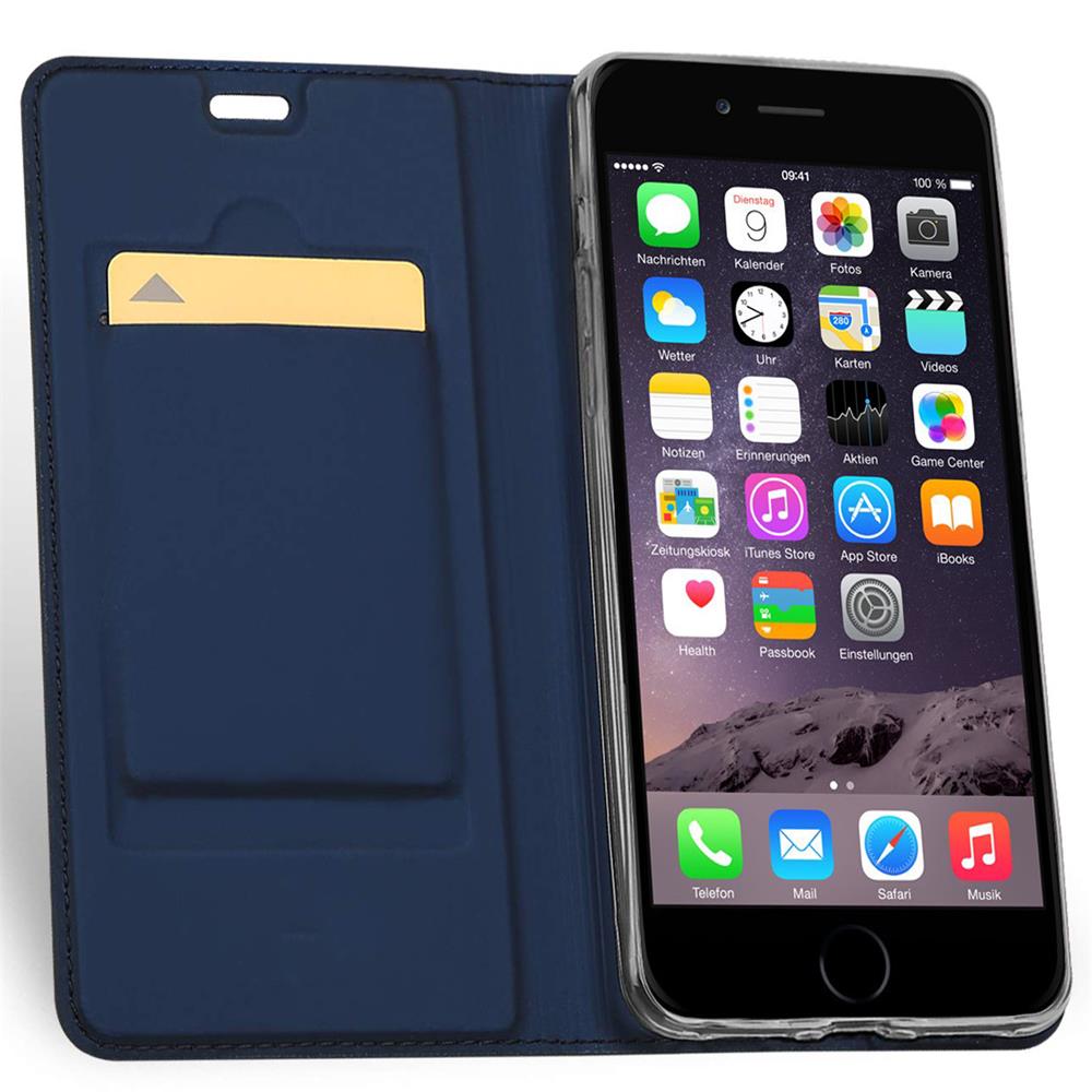 Electroplated Flip für Apple iPhone 7 Plus / 8 Plus in Blau