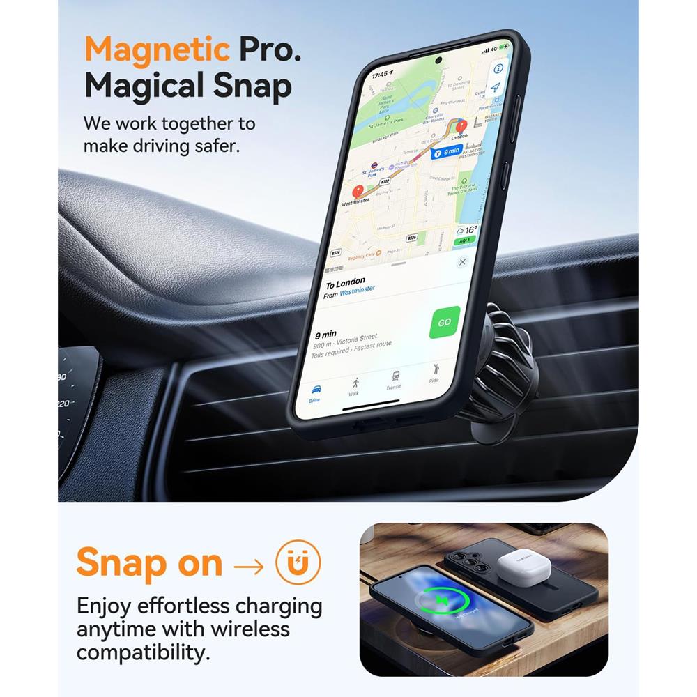 Zoya TPU für Samsung Galaxy S25 Ultra in Schwarz