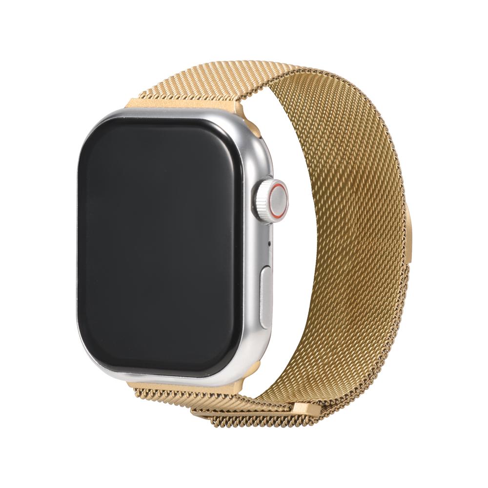 Milanese Edelstahlarmband Apple Watch 1-11/SE1-3/Ultra1-3 - 42/44/45/49mm in Gold - Universal