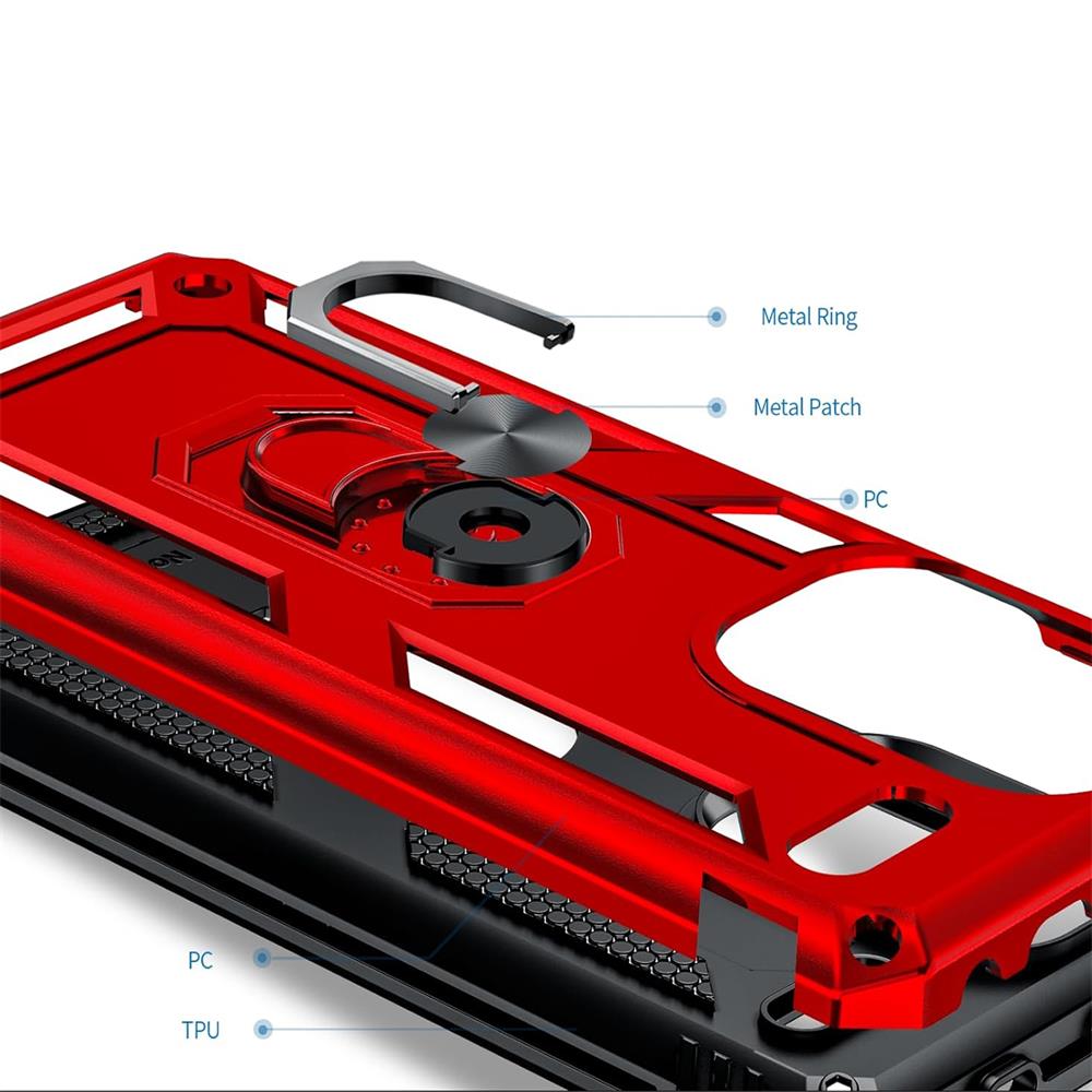 Army Case für Xiaomi Redmi Note 13 Pro Plus 5G in Rot