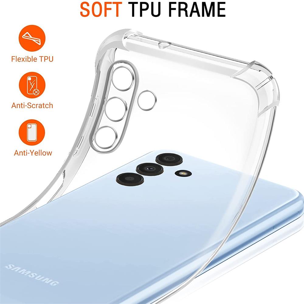 Rugged TPU für Samsung Galaxy A13 5G / A04s in Transparent