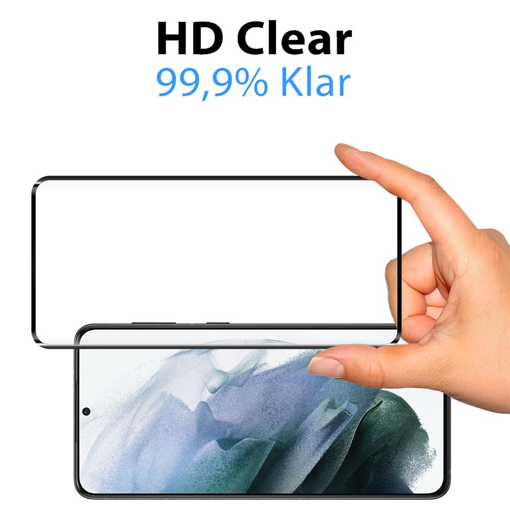 Fullscreen Glas für Samsung Galaxy S21 Ultra