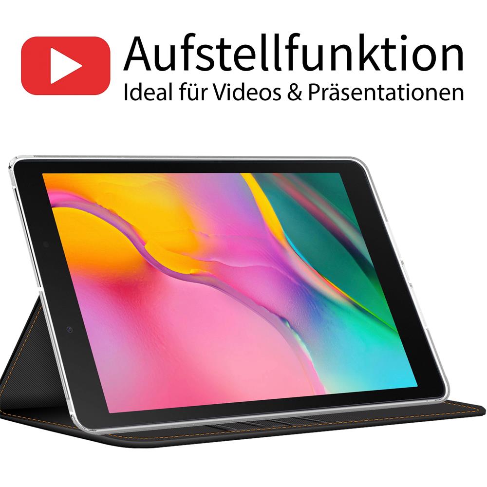 Texture Case für Samsung Galaxy Tab A 8.0 2019 T290 in Grau