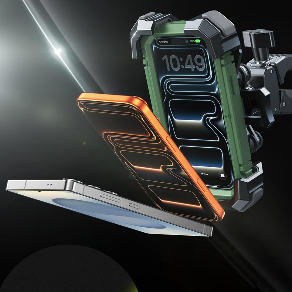 JOYROOM - JR-ZS598 Antivibrations Bike Lenker Halter auch für Motorrad Quad E Scooter Fahrrad
