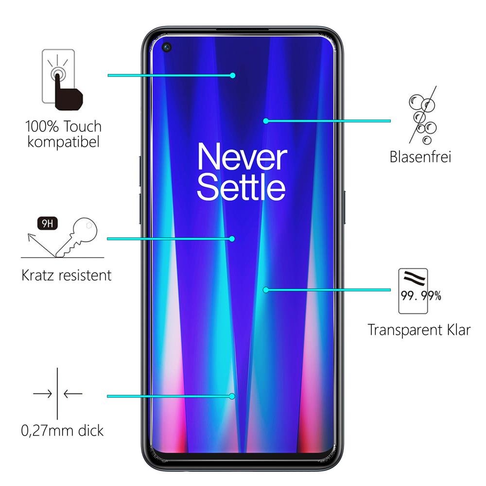 Glas 2in1 für OnePlus Nord CE 2 5G