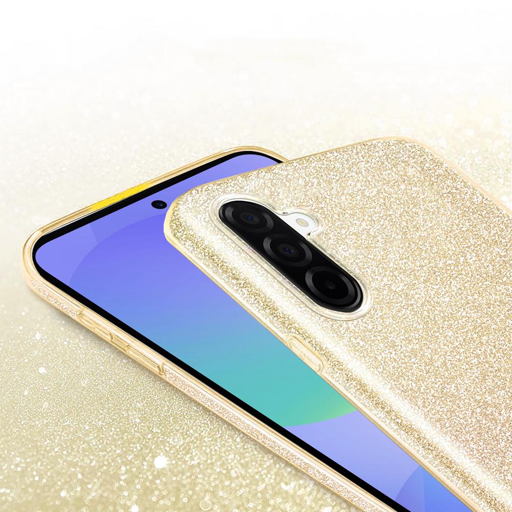 Shiny TPU für Samsung Galaxy A57 5G in Gold