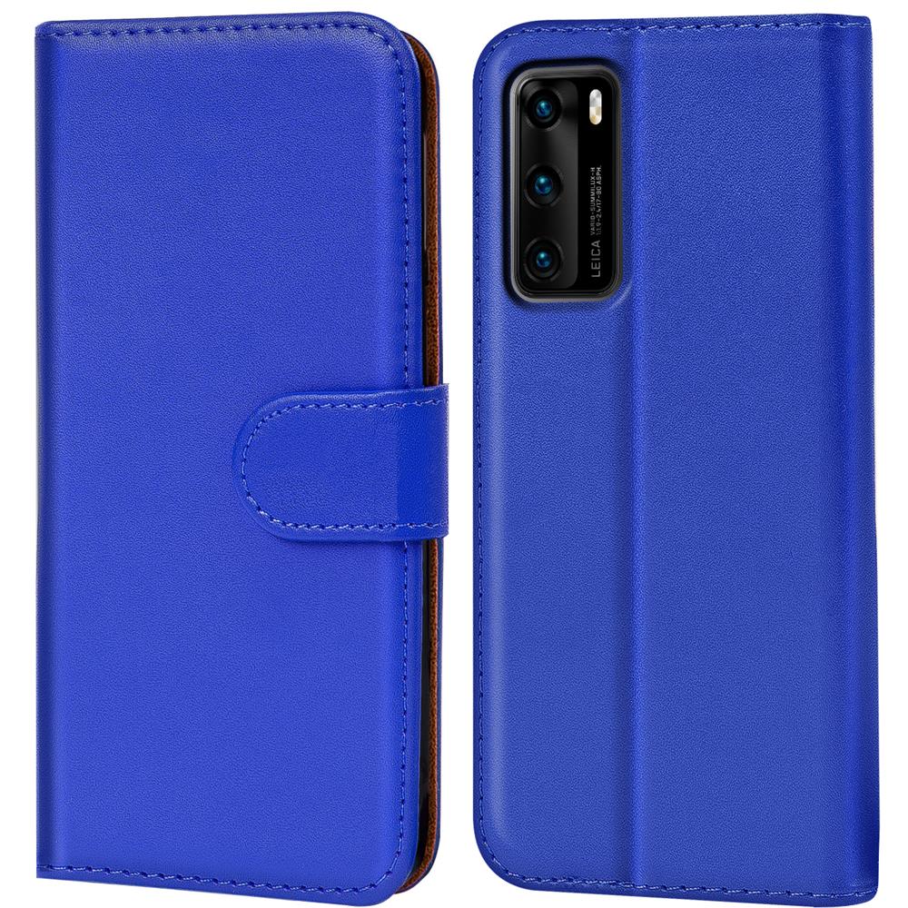 Basic Wallet für Huawei P40 in Blau