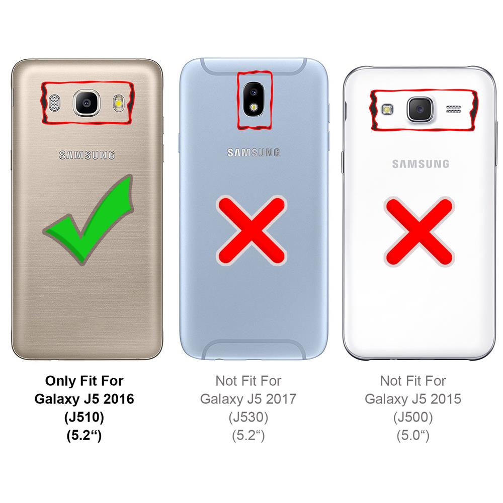 Glas 2in1 für Samsung Galaxy J5 2016