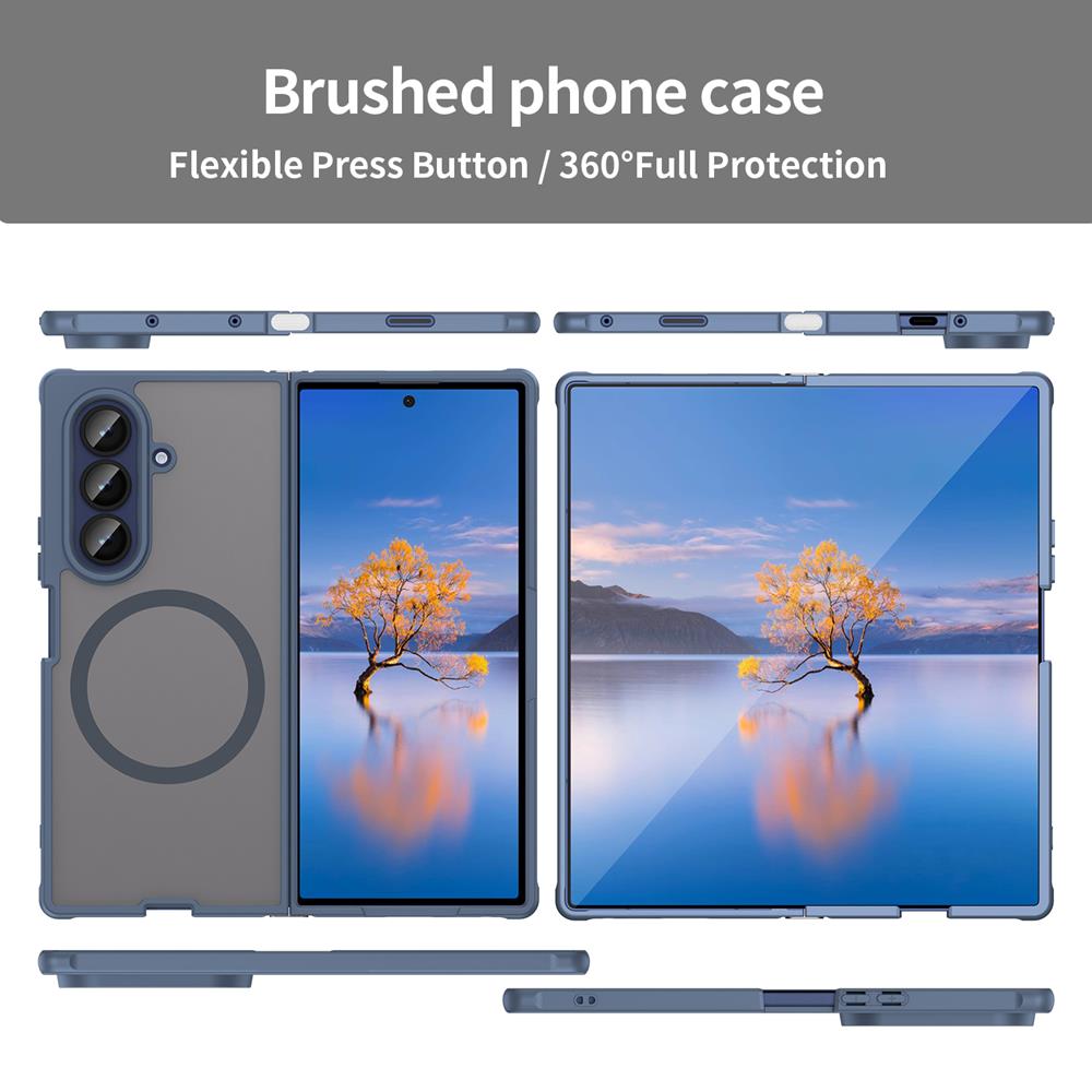 Zoya TPU für Samsung Galaxy Z Fold 7 in Blau
