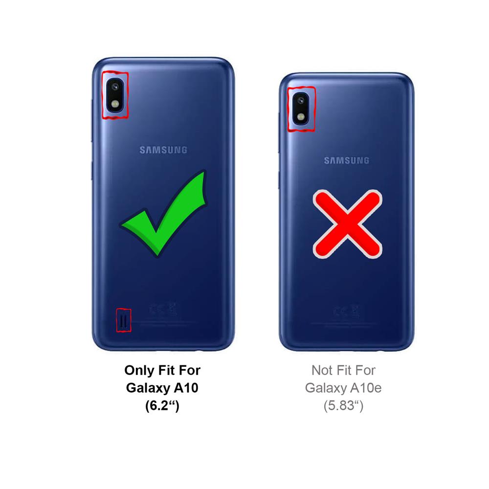 Rugged TPU für Samsung Galaxy A10 in Transparent