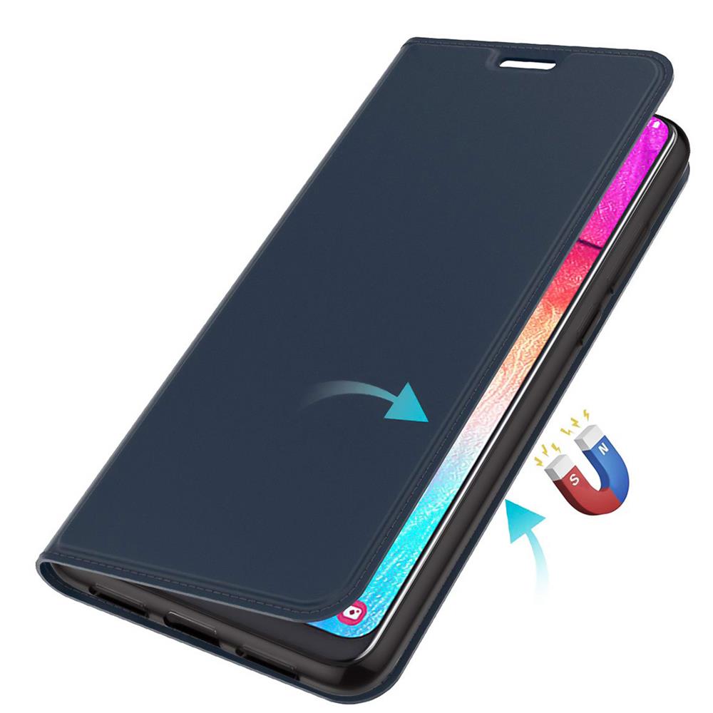 Electroplated Flip für Samsung Galaxy A80 in Blau