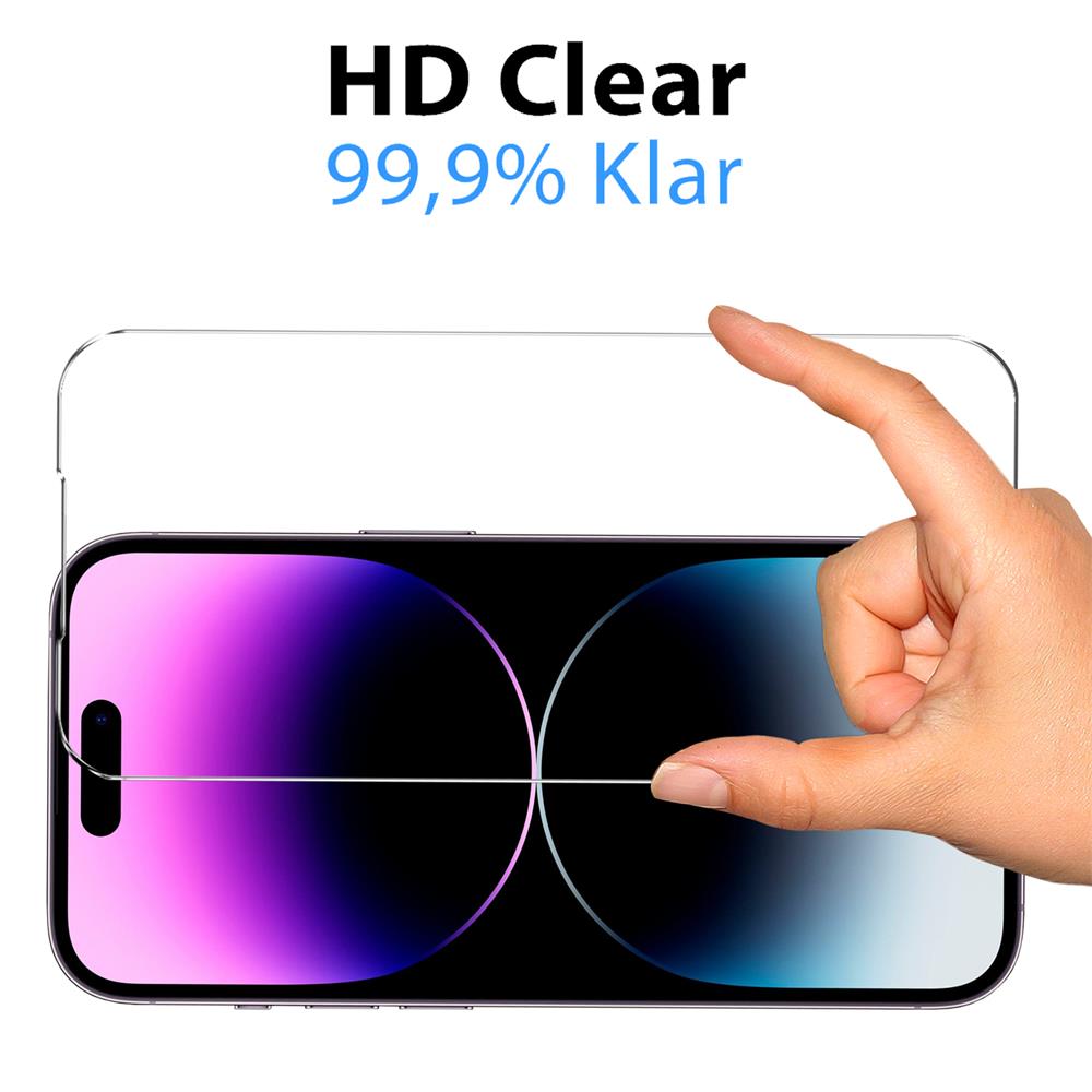 Glas 2in1 für Apple iPhone 15 Pro Max