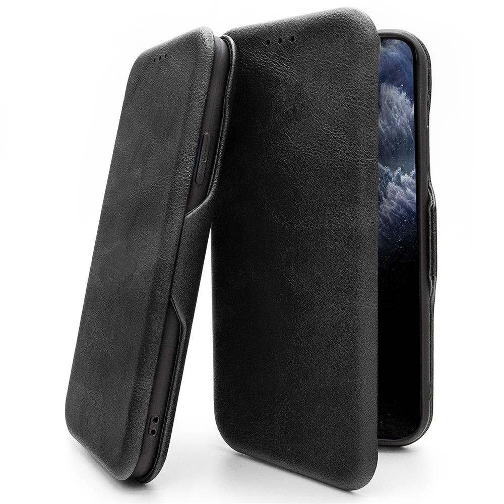 Shell Flip für Apple iPhone 7 / 8 / SE2 Shell Flip für Samsung Galaxy S9 Plus in Schwarz