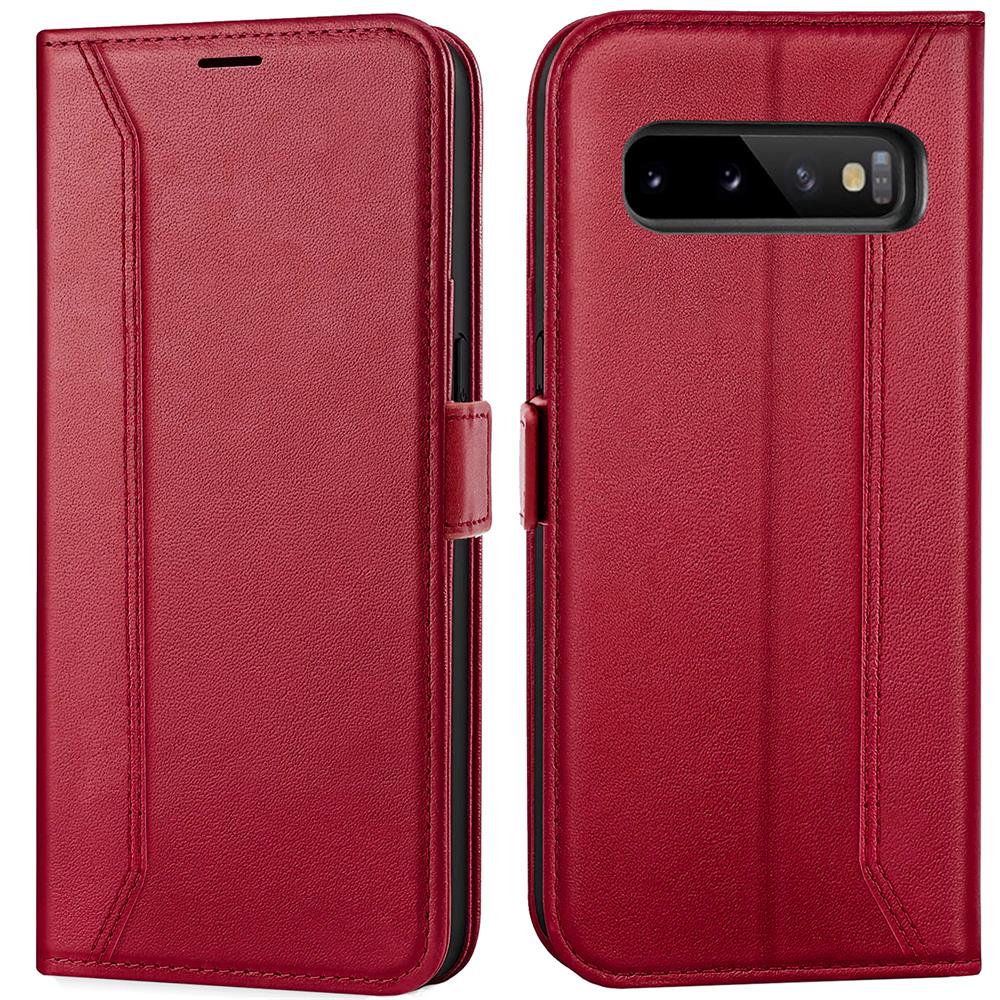 Nathy Wallet für Samsung Galaxy S10 Plus in Rot