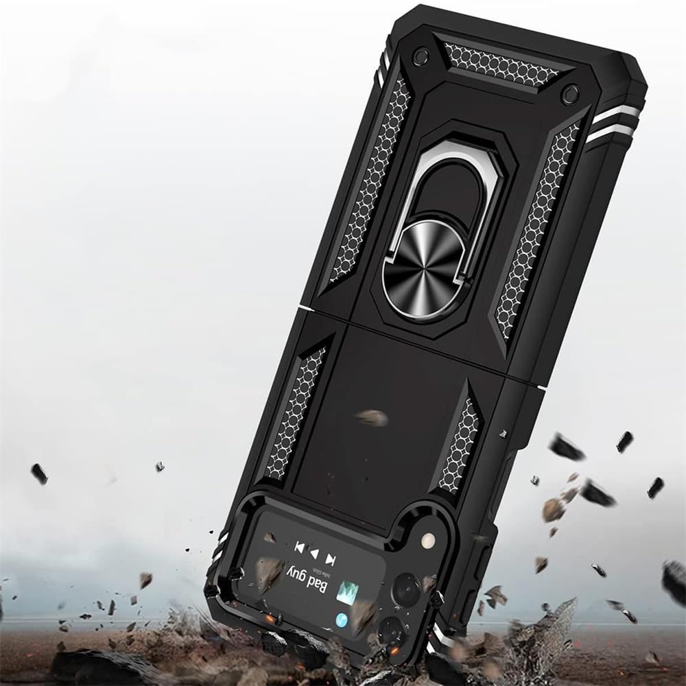 Army Case für Samsung Galaxy Z Flip 4 in Schwarz