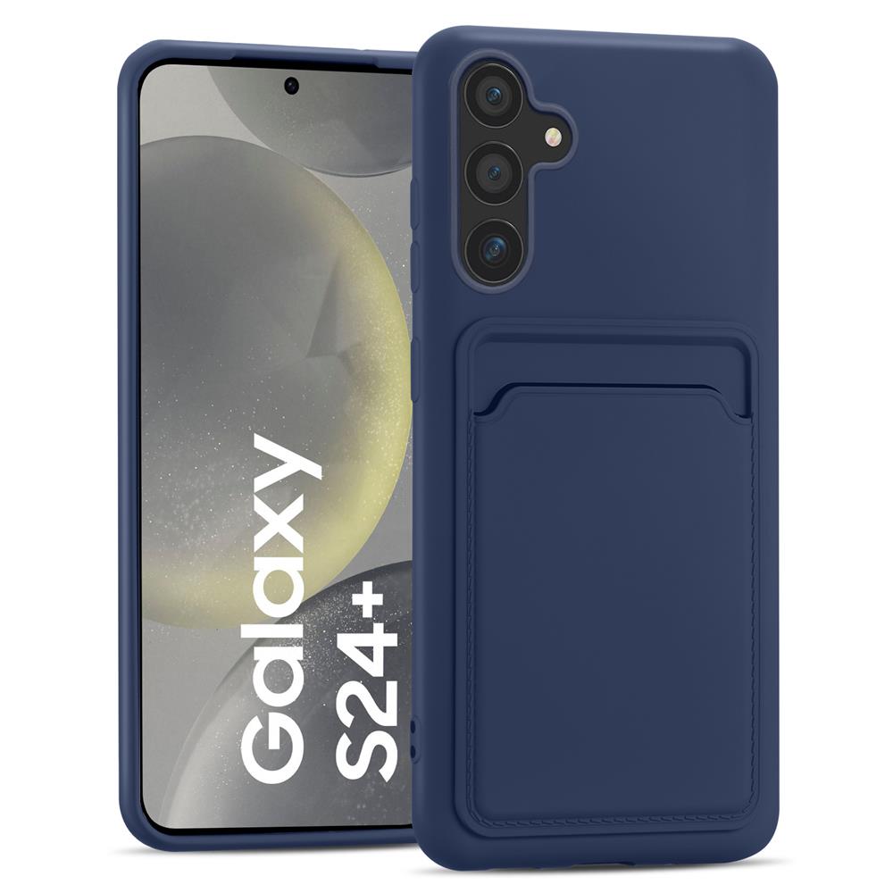 Card Case für Samsung Galaxy S24 Plus in Blau