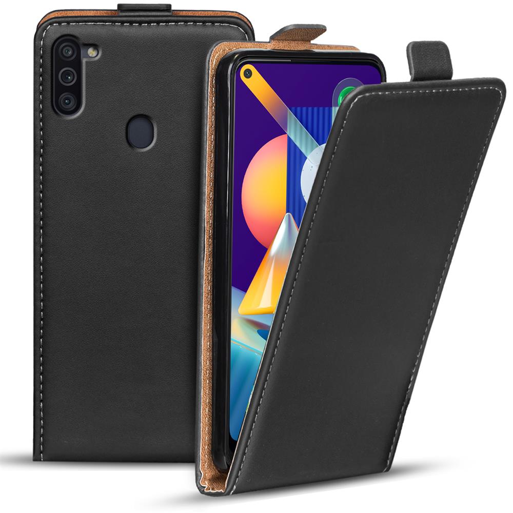 Basic Flip für Samsung Galaxy M11 in Schwarz