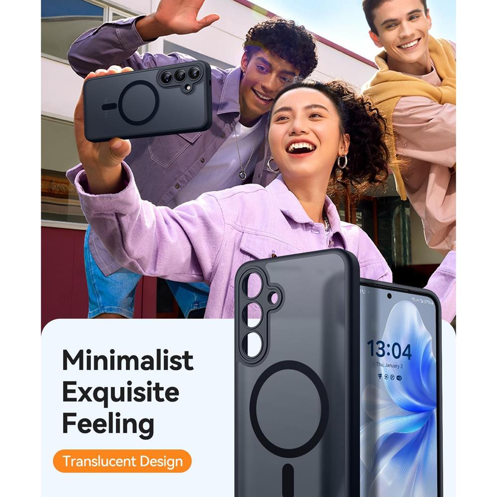 Zoya TPU für Samsung Galaxy S25 Ultra in Schwarz