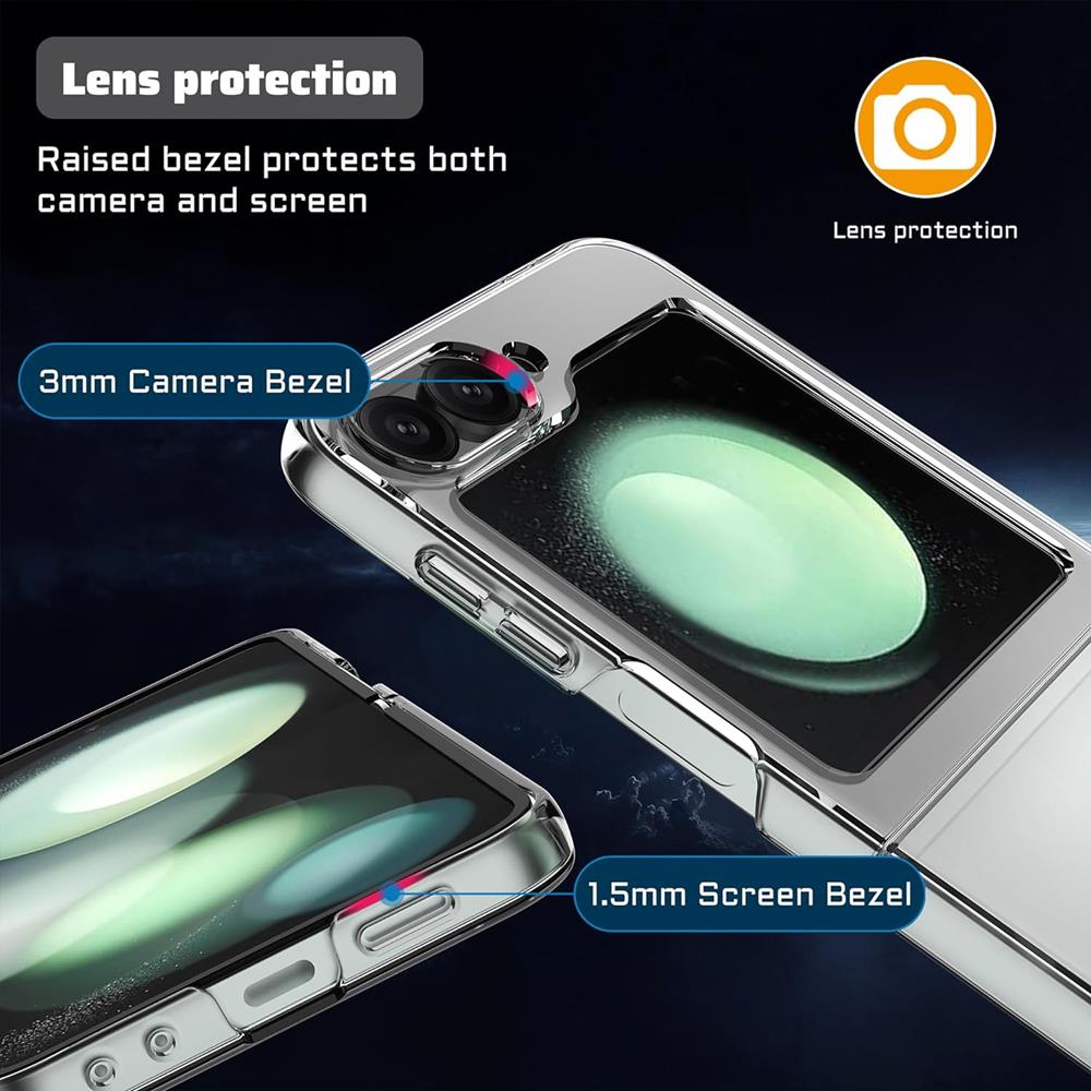 Zero für Samsung Galaxy Z Flip 6 in Transparent