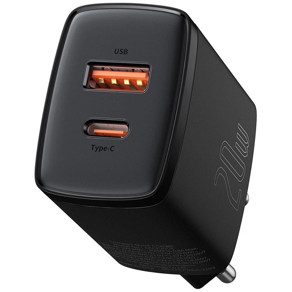 Netz-Ladegerät Baseus Compact - CCXJ-B01 in Schwarz