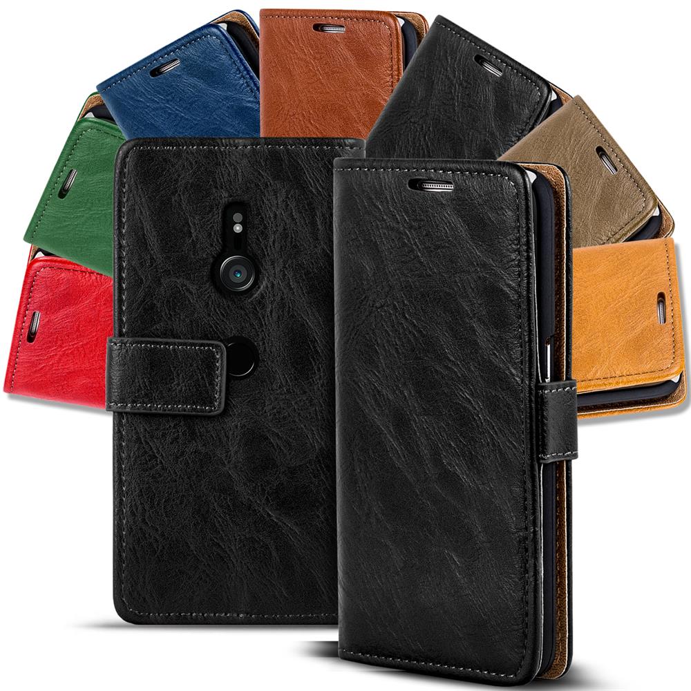 Retro Wallet für Sony Xperia XZ3