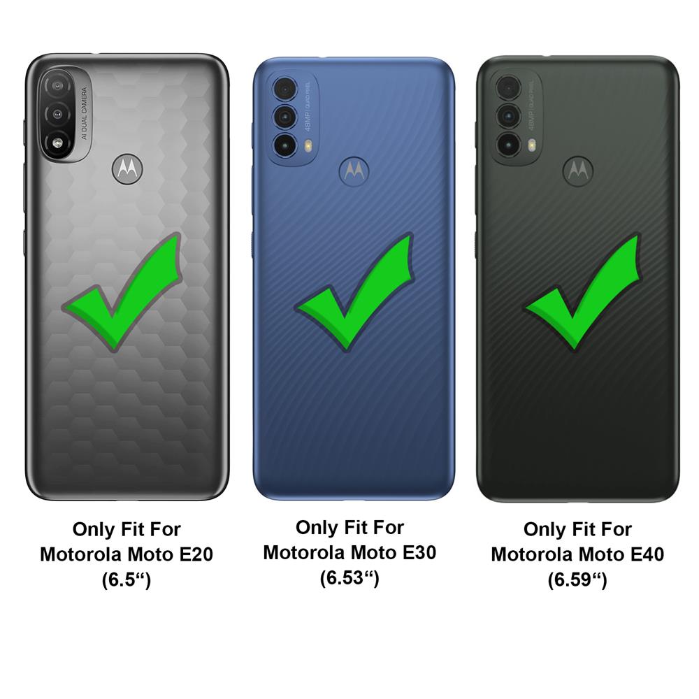 Classic TPU für Motorola Moto E20 / E30 / E40 in Schwarz