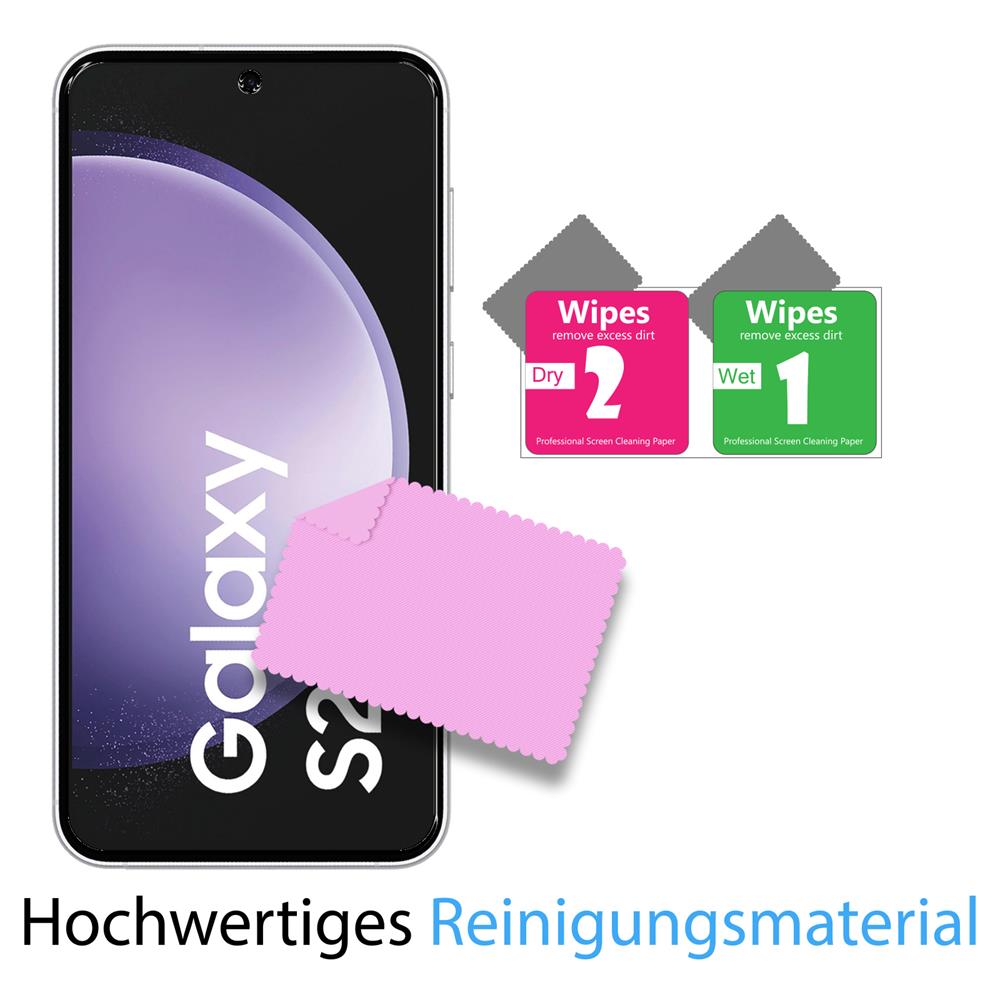 Glas 2in1 für Samsung Galaxy S23 FE