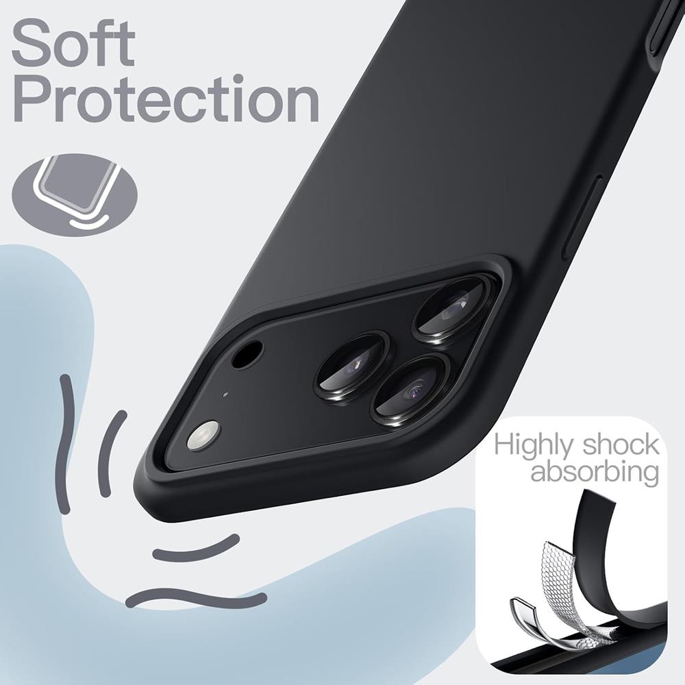 Classic TPU für Apple iPhone 17 Pro Max in Schwarz
