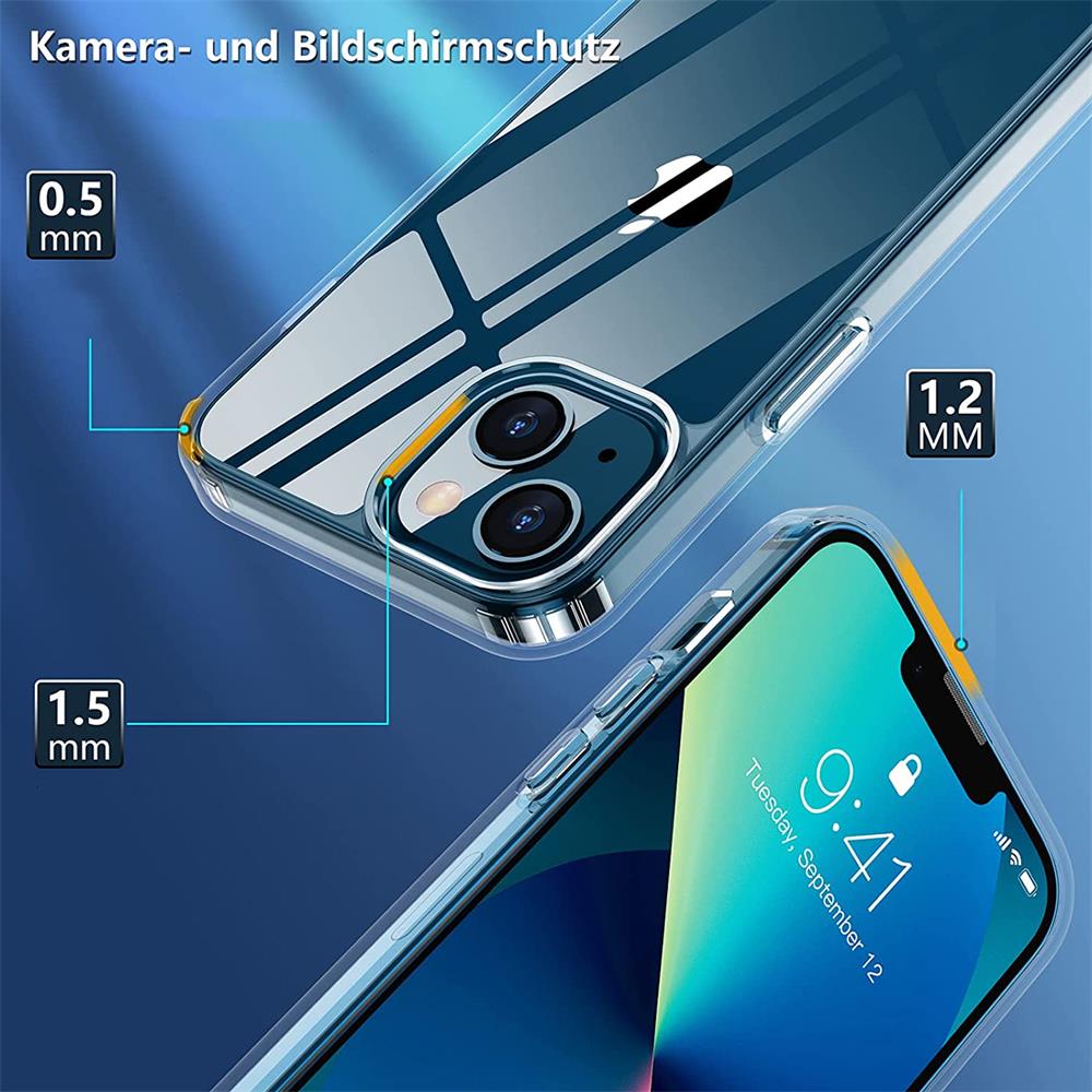 Zero für Apple iPhone 15 Plus in Transparent