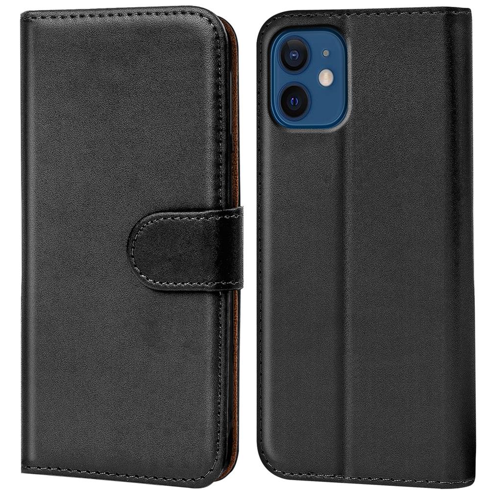 Basic Wallet für Apple iPhone 12 Mini in Schwarz
