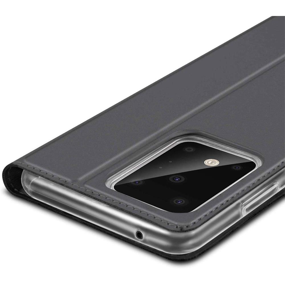 Electroplated Flip für Samsung Galaxy S20 Ultra in Schwarz