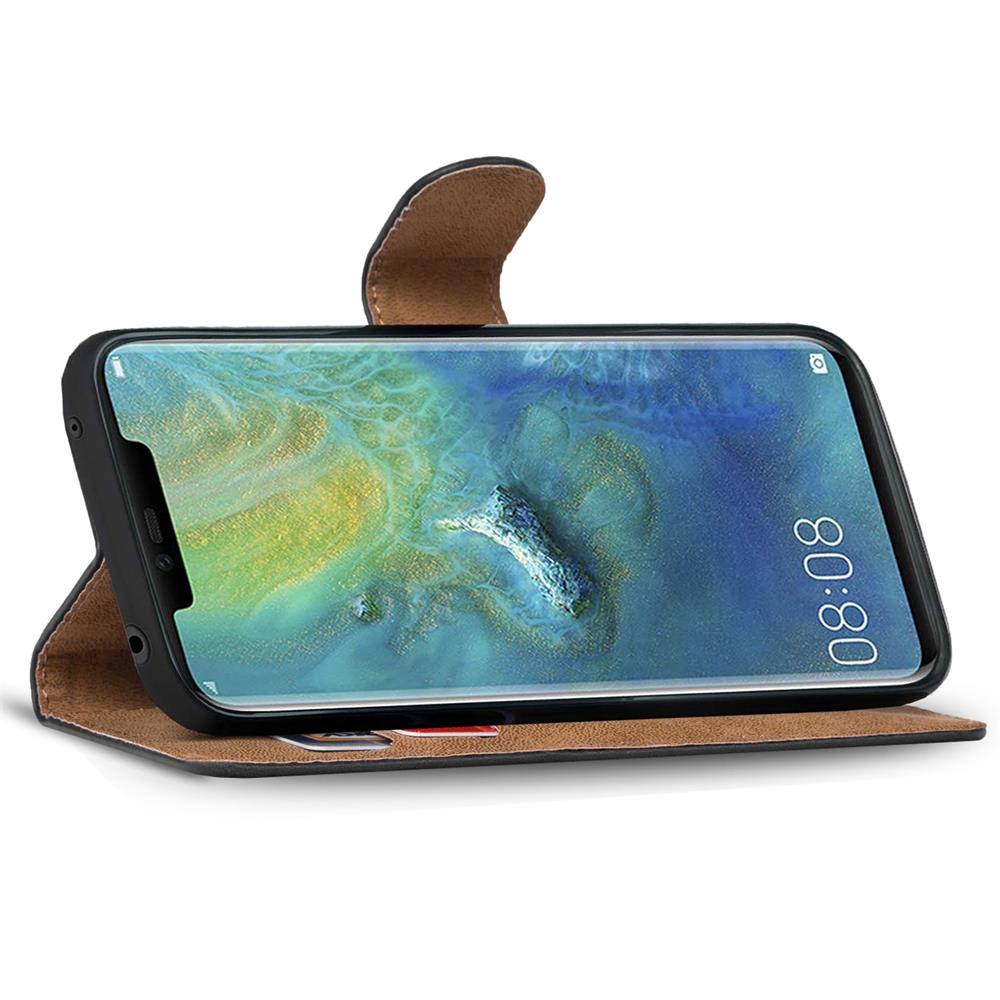 Basic Wallet für Huawei Mate 20 Pro in Schwarz