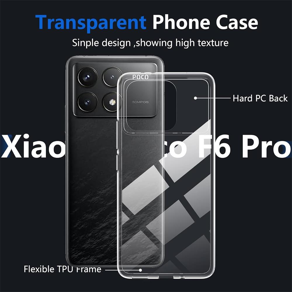 Zero für Xiaomi Poco F6 Pro in Transparent