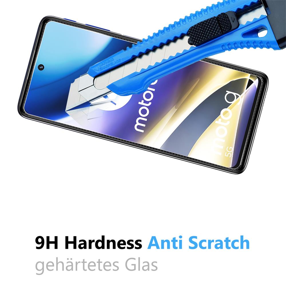 Glas 2in1 für Motorola Moto G62 5G