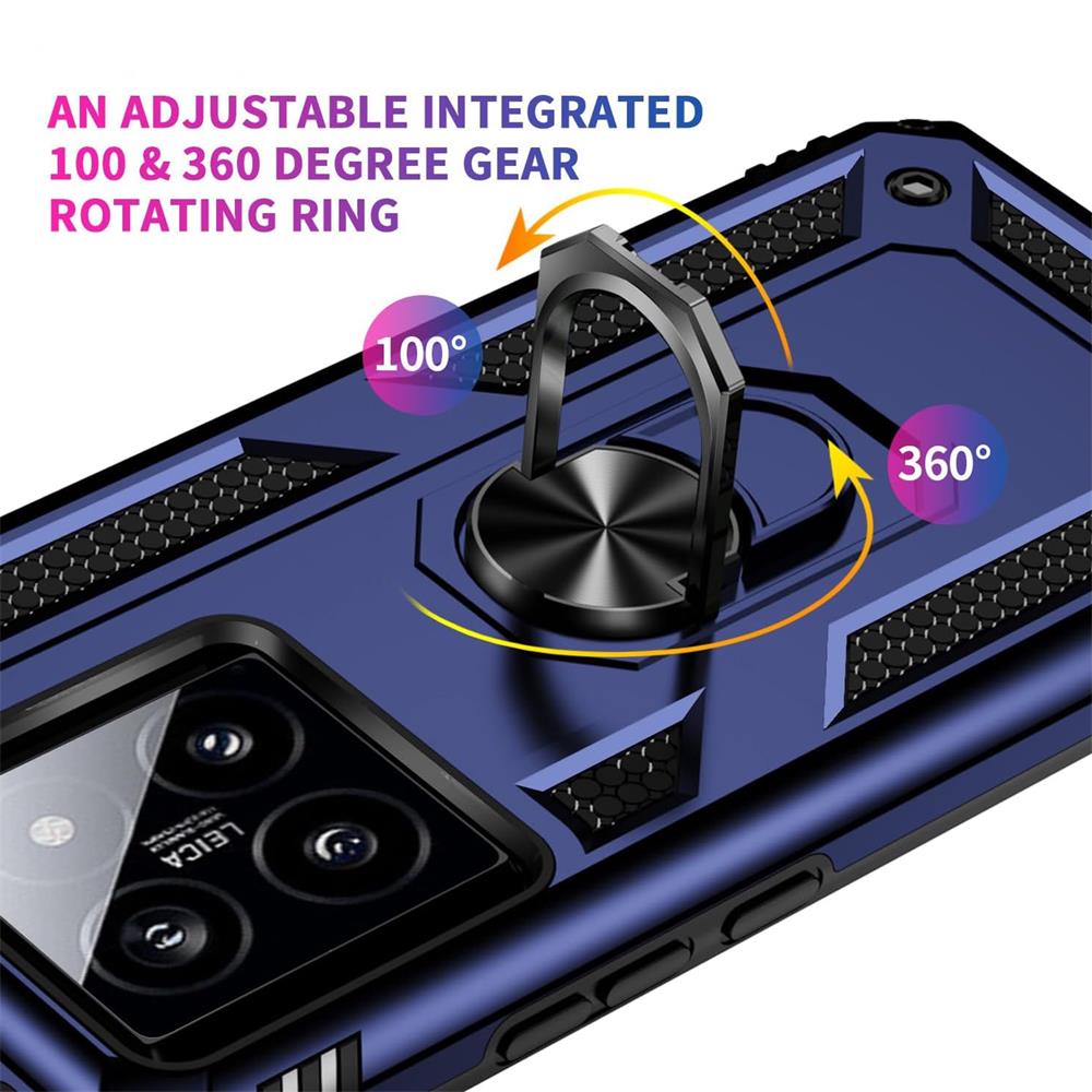 Army Case für Xiaomi 14 Pro in Blau
