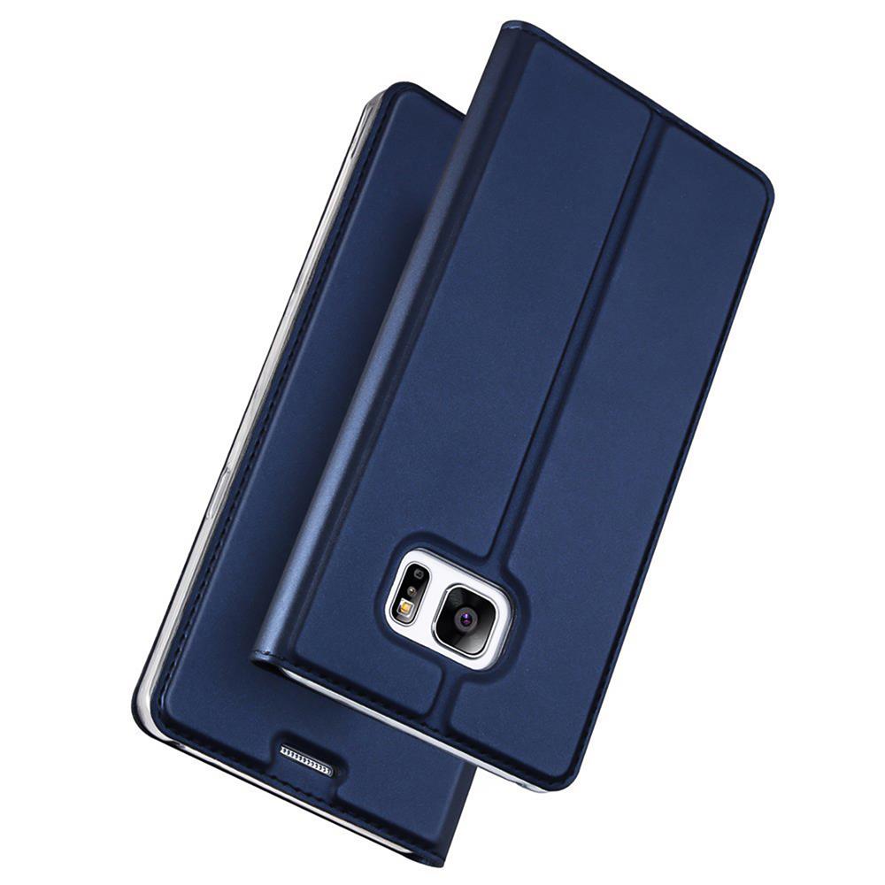 Electroplated Flip für Samsung Galaxy S7 Edge in Blau