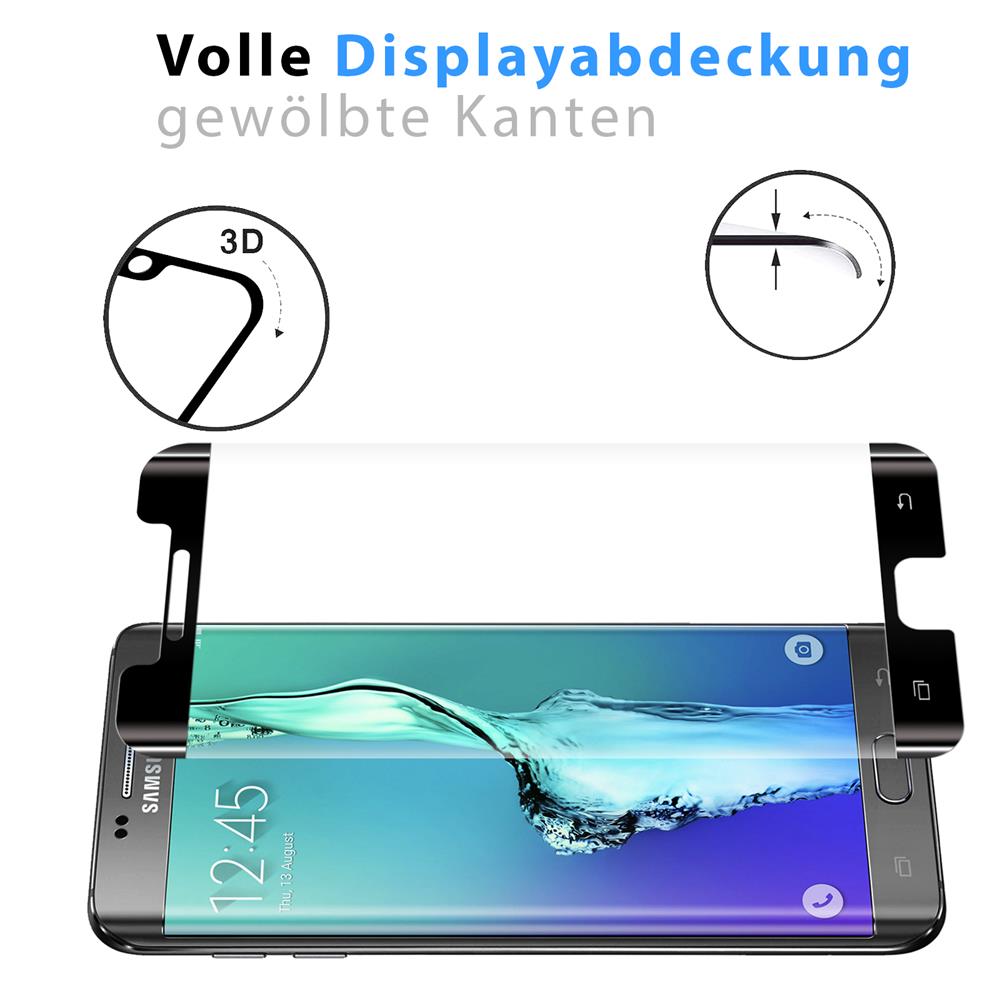 Fullscreen Glas für Samsung Galaxy S6 Edge