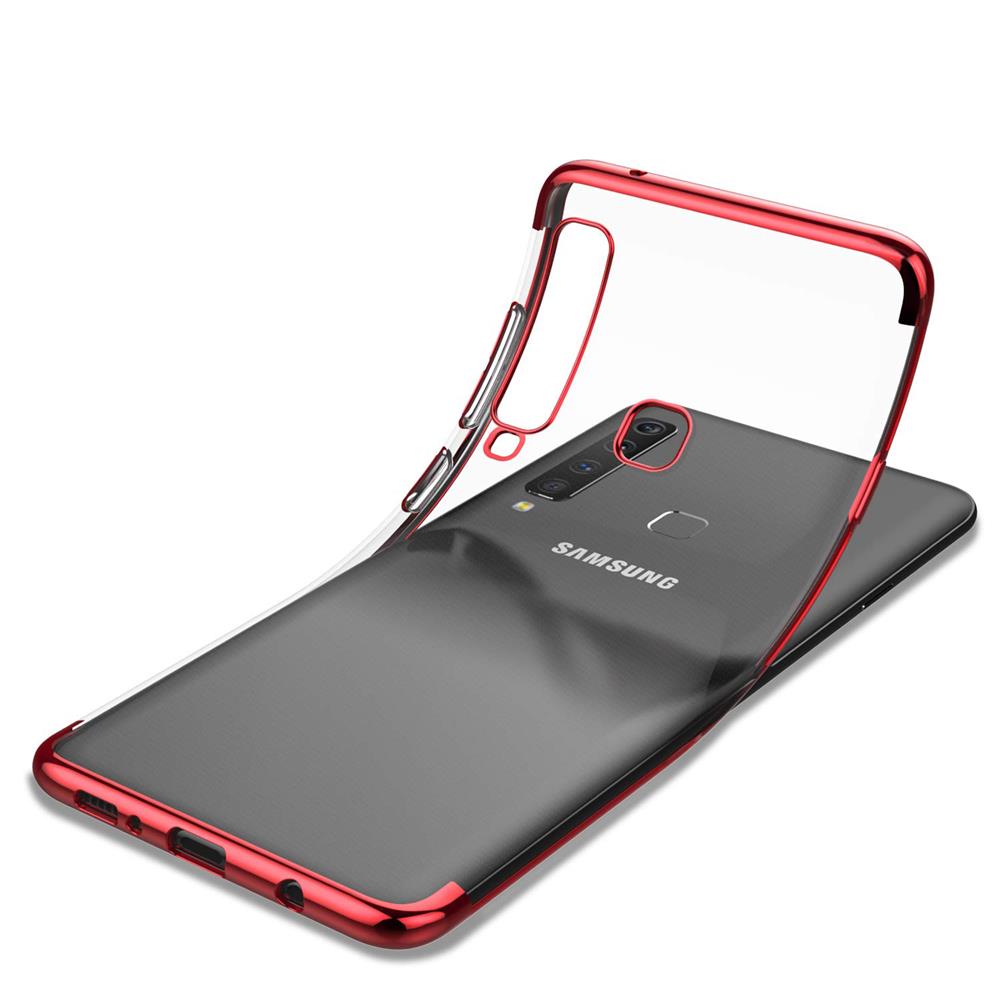 Zero Edge Color für Samsung Galaxy A9 2018 in Rot