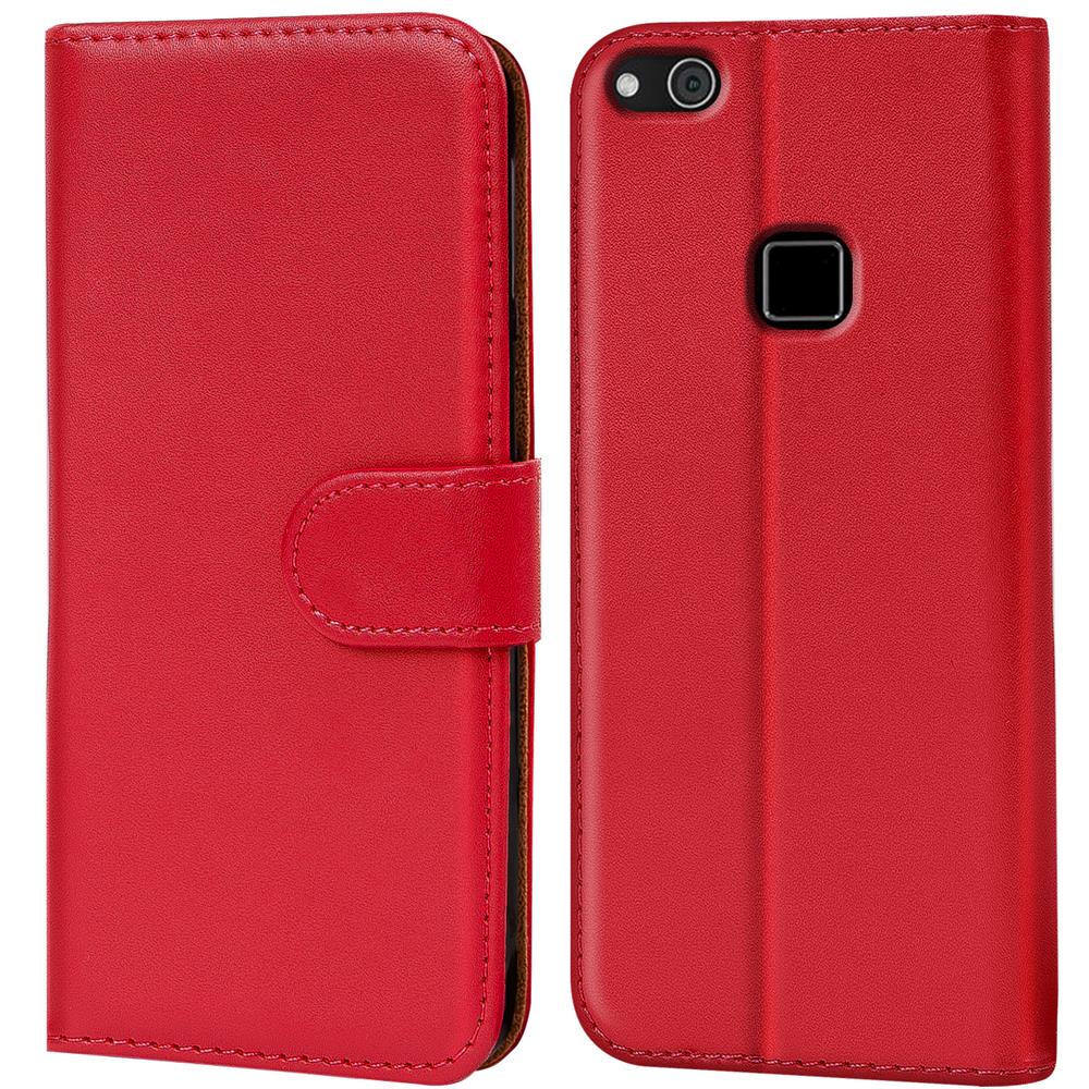 Basic Wallet für Huawei P10 Lite in Rot