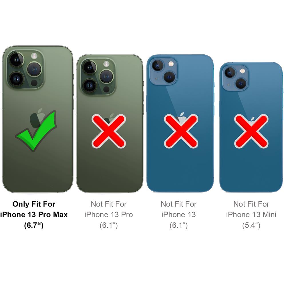 Connect Case für Apple iPhone 13 Pro Max in Silber, Kette in WeissSilber