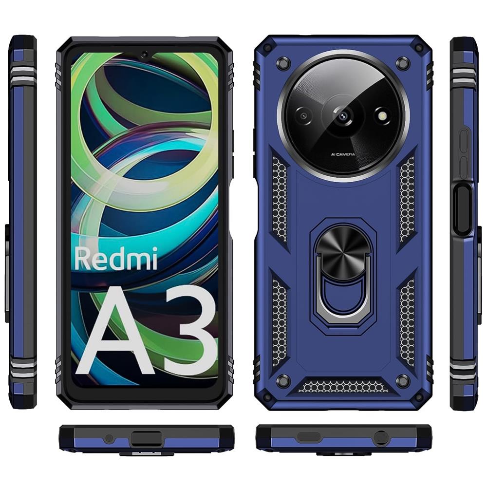 Army Case für Xiaomi Redmi A3 in Blau