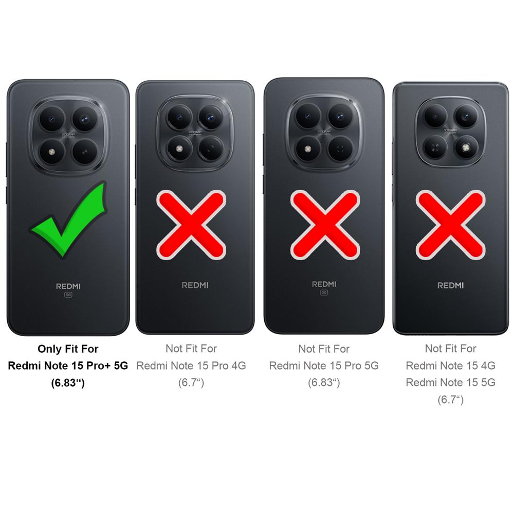 Zoya TPU für Xiaomi Redmi Note 15 Pro Plus 5G in Schwarz