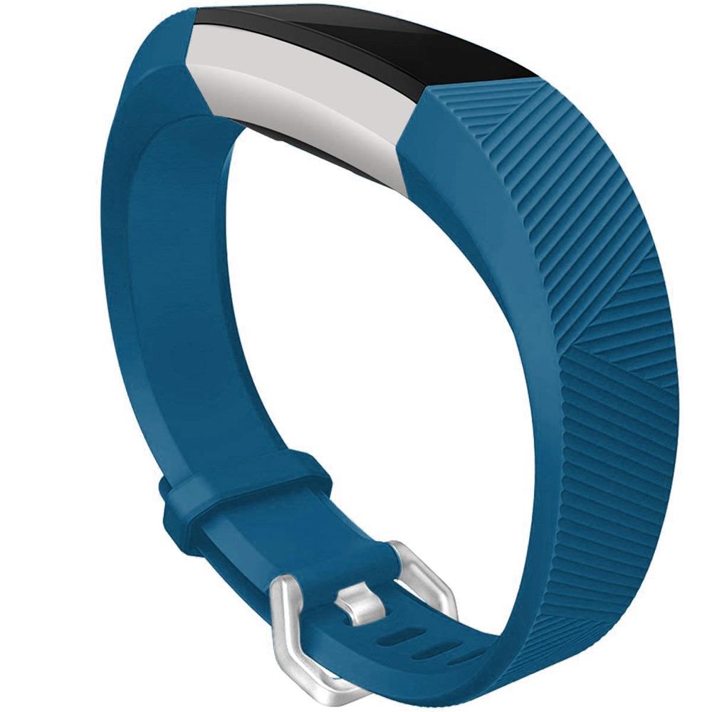 Fitnessarmband TPU für Fitbit Alta / HR - Größe S in Blau