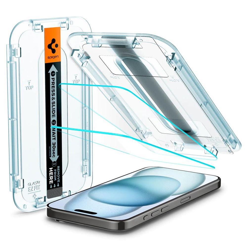 Spigen Glas 2in1 für Apple iPhone 15 Pro Max